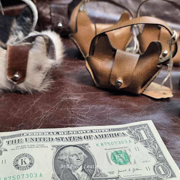 Handmade Mini Leather Purses - Picture 6 of 9